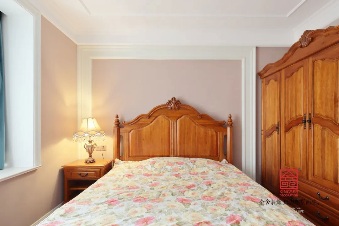 保利拉菲公館裝修-混搭風格-臥室