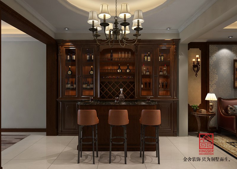 江南新城300平米歐式風格裝修效果圖