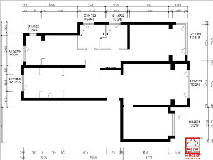 融創中心155平米裝修戶型分析