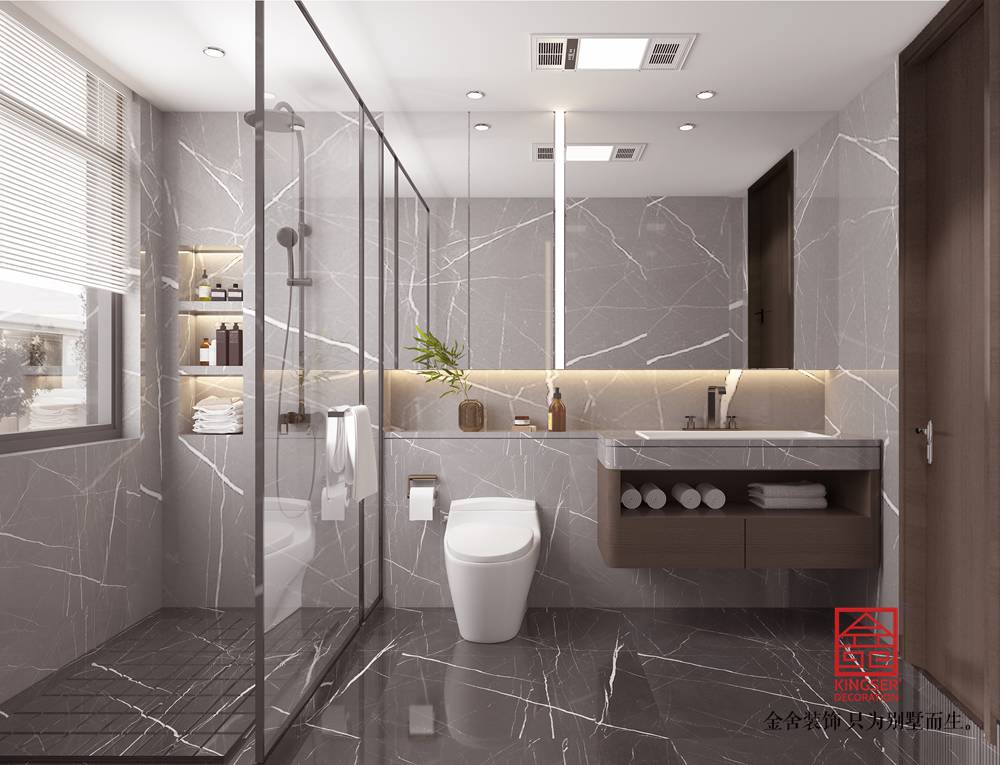 榮盛華府178平米裝修-現(xiàn)代風格-衛(wèi)生間