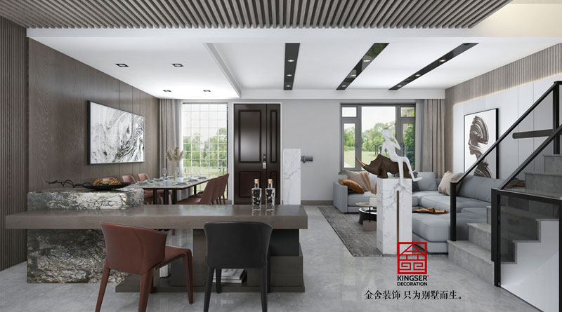 中央云著264平現代風格研發效果圖