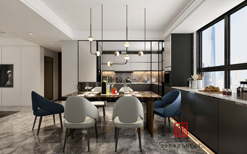 東南智匯城現代簡約風格-餐廳