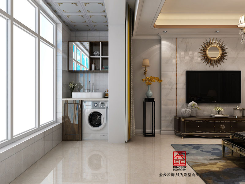 紫晶悅城裝修效果圖-陽臺(tái)