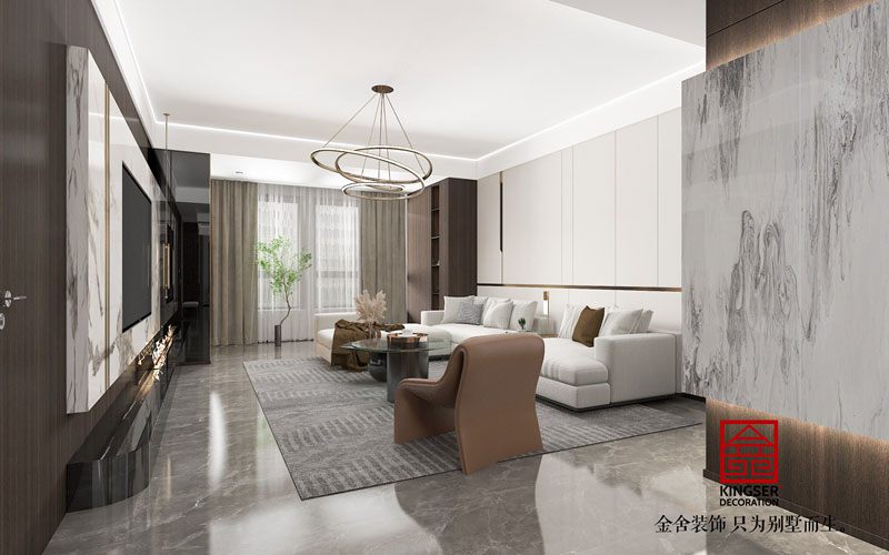 榮盛御府現代風格別墅裝修