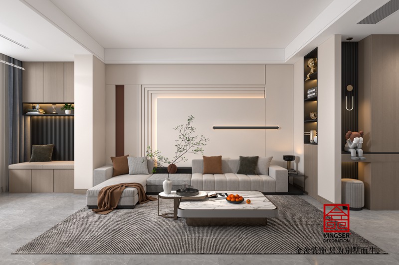 錦江府現代簡約風格裝修效果圖