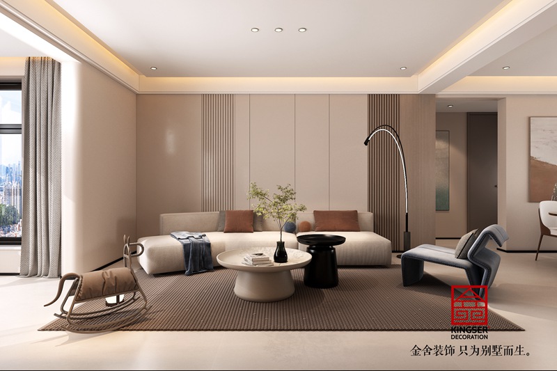 國仕山極簡風格裝修效果圖