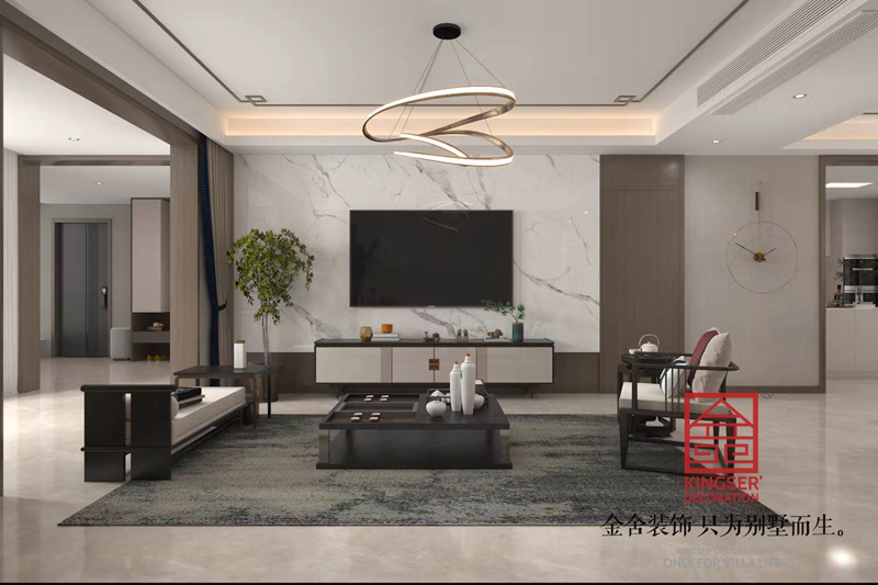 國仕山190平米現(xiàn)代風(fēng)格裝修效果圖