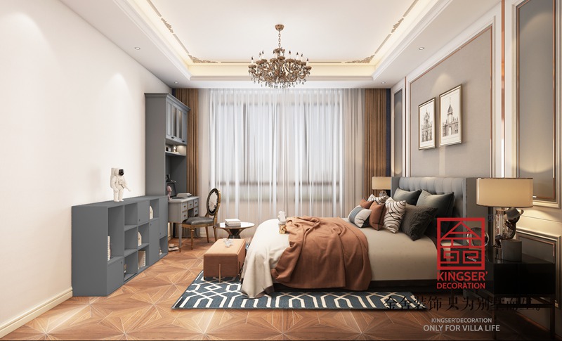 安平天閱東方300㎡歐式風格裝修效果圖