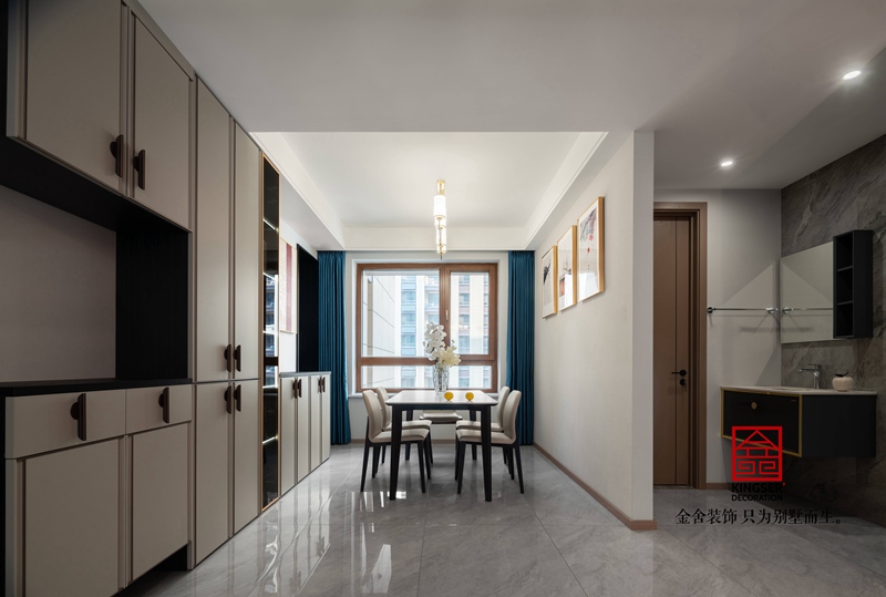 東南智匯城新中式風格裝修實景圖