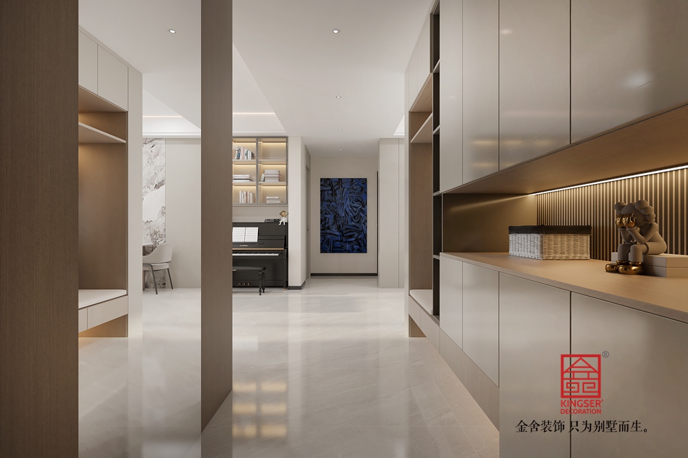 維多利亞135平米現代簡約風格裝修-走廊